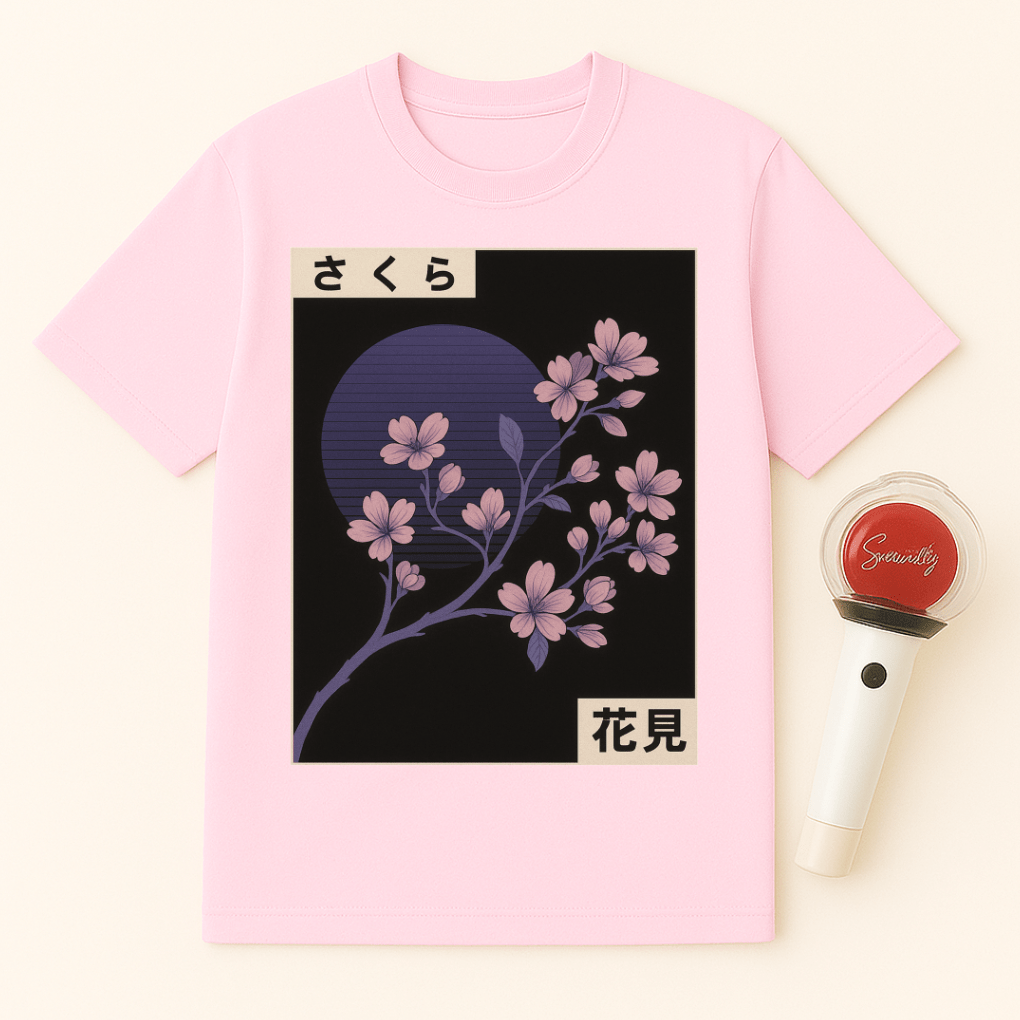 SAKURA NIGHT T-SHIRT