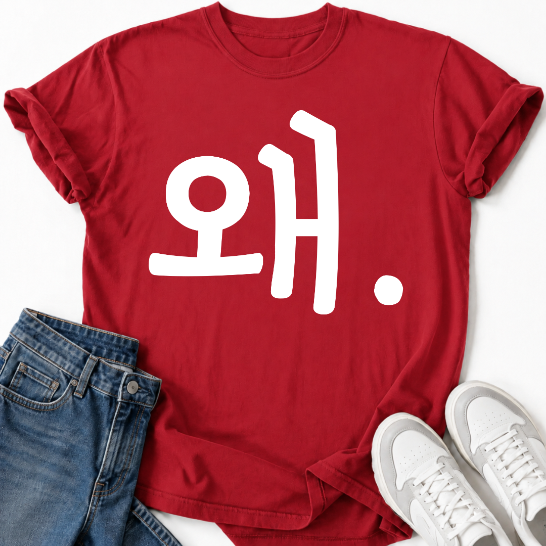 HANGUL WHY T-SHIRT
