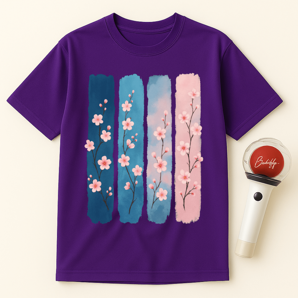 SAKURA BLOSSOM ART UNISEX T-SHIRT
