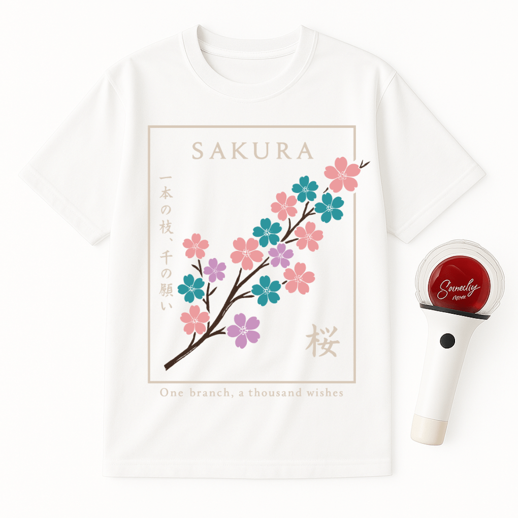 SAKURA BLOSSOM GRAPHIC UNISEX T-SHIRT