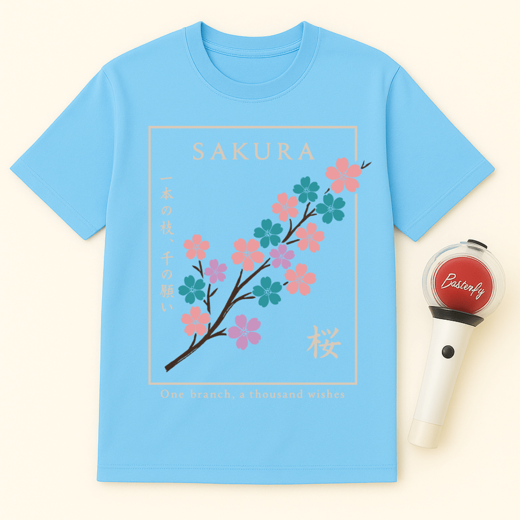 SAKURA BLOSSOM GRAPHIC UNISEX T-SHIRT