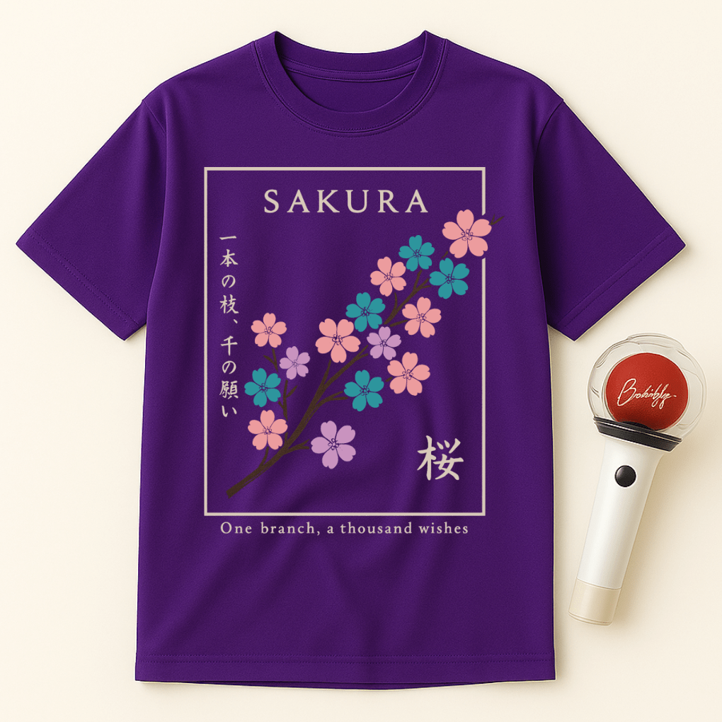 SAKURA BLOSSOM GRAPHIC UNISEX T-SHIRT