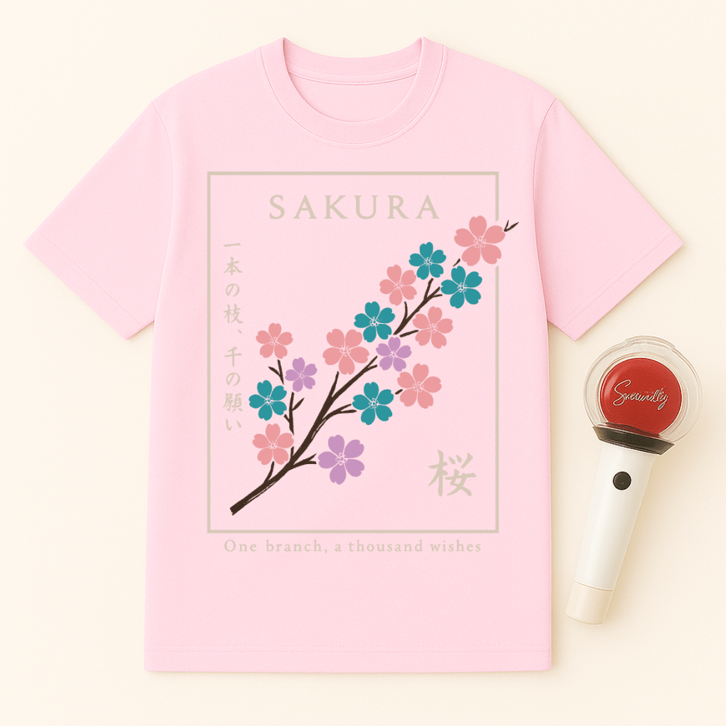 SAKURA BLOSSOM GRAPHIC UNISEX T-SHIRT