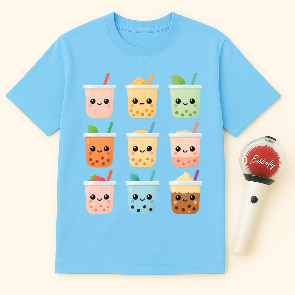 BUBBLE TEA COLLECTION UNISEX T-SHIRT