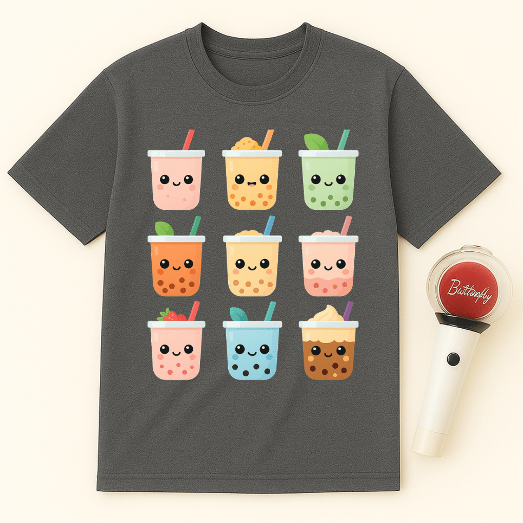 BUBBLE TEA COLLECTION UNISEX T-SHIRT