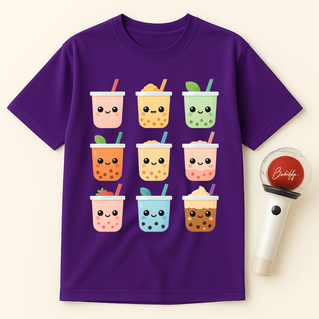 BUBBLE TEA COLLECTION UNISEX T-SHIRT