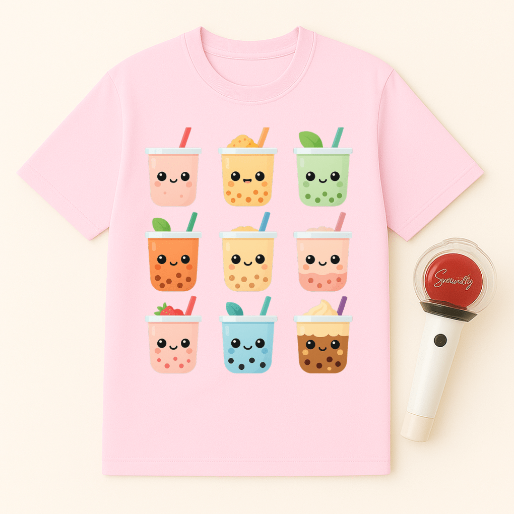 BUBBLE TEA COLLECTION UNISEX T-SHIRT