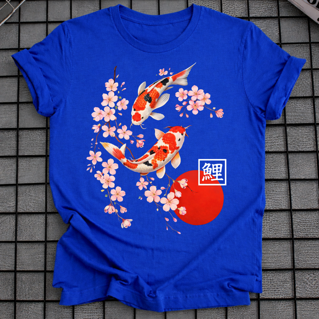 JAPANESE KOI BLOSSOM T-SHIRT