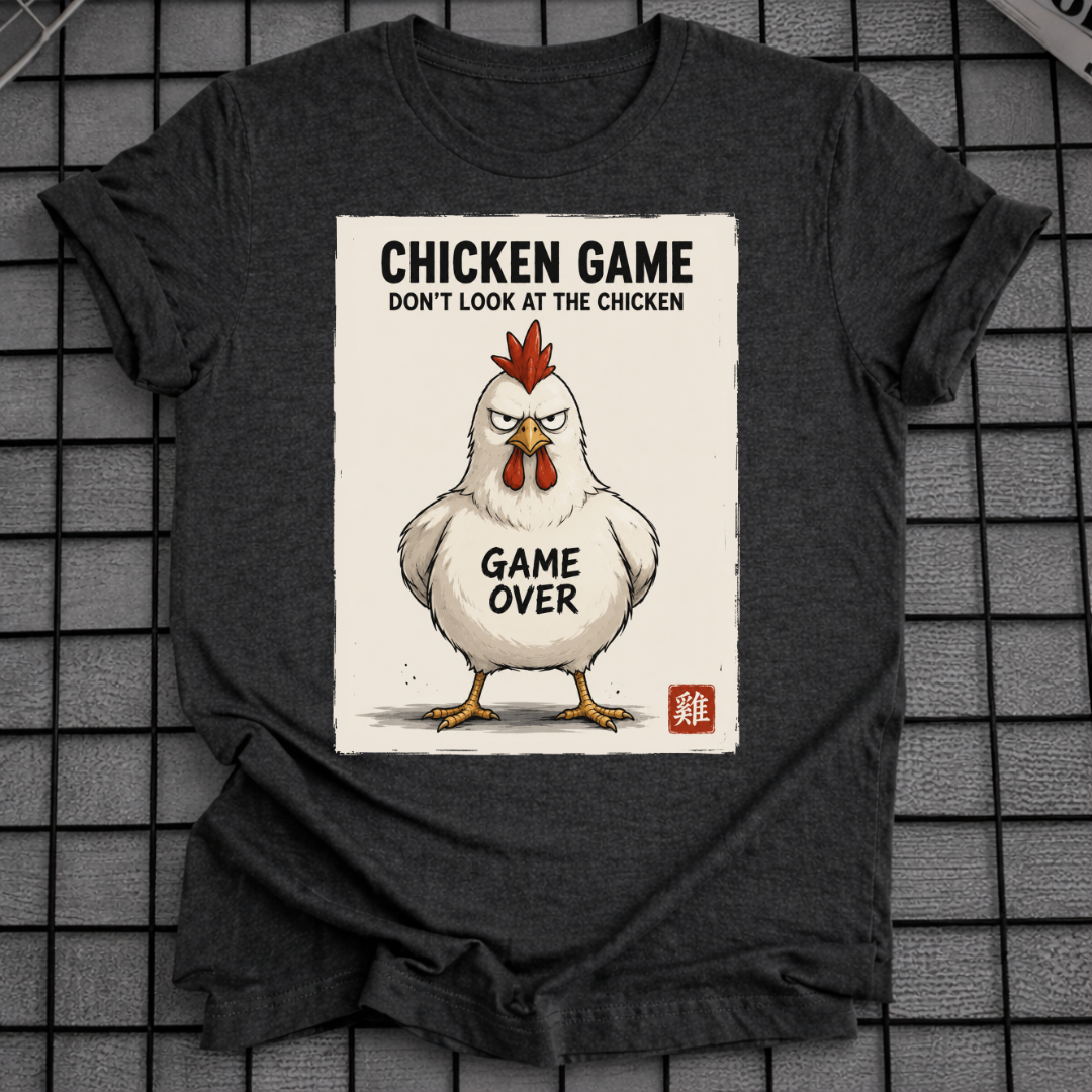 DON'T LOOK AT THE CHICKEN T-SHIRT
