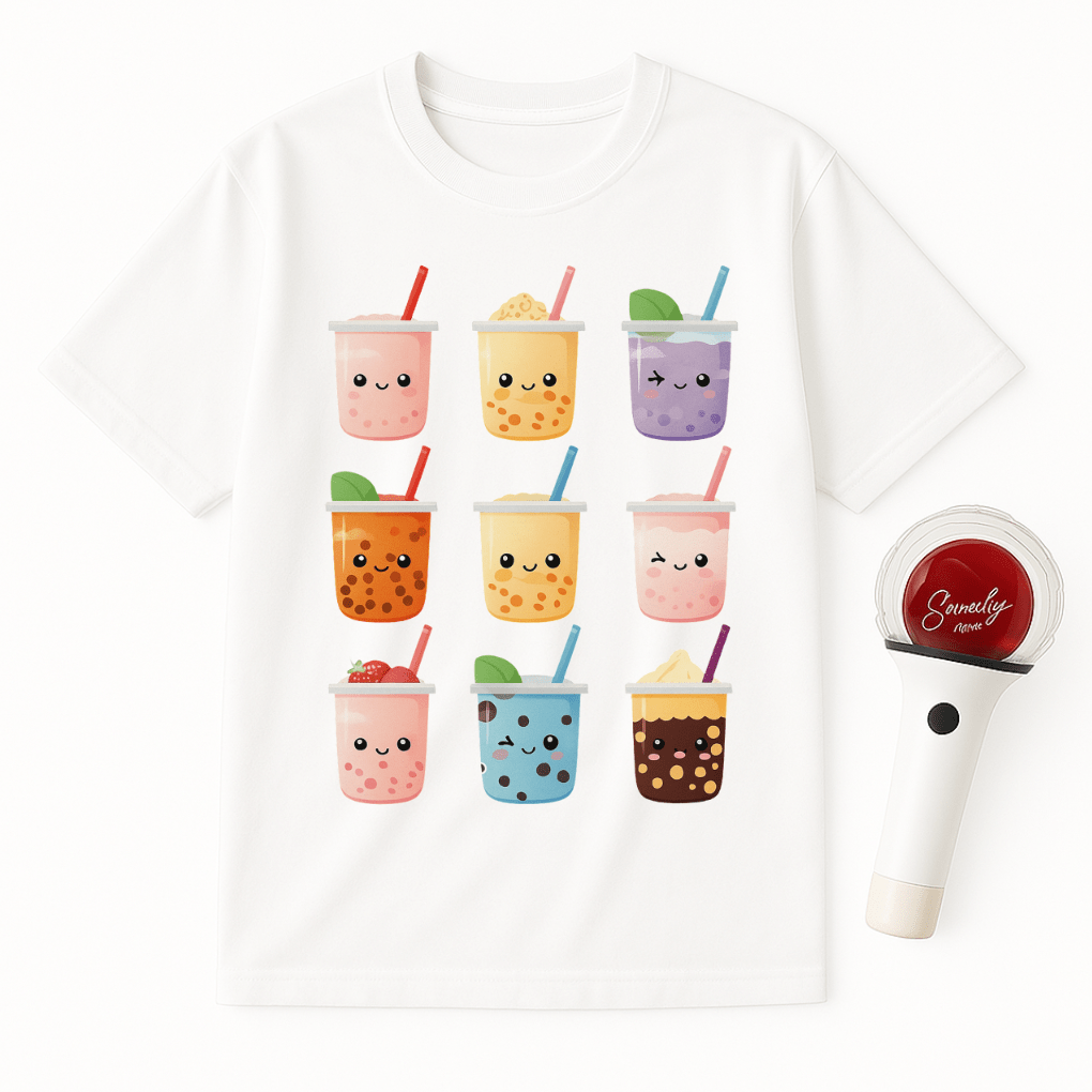 BOBA TEA COLLECTION UNISEX T-SHIRT