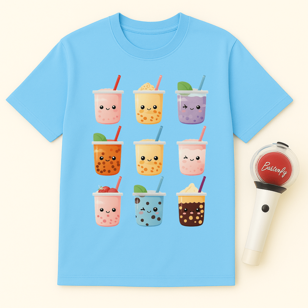 BOBA TEA COLLECTION UNISEX T-SHIRT