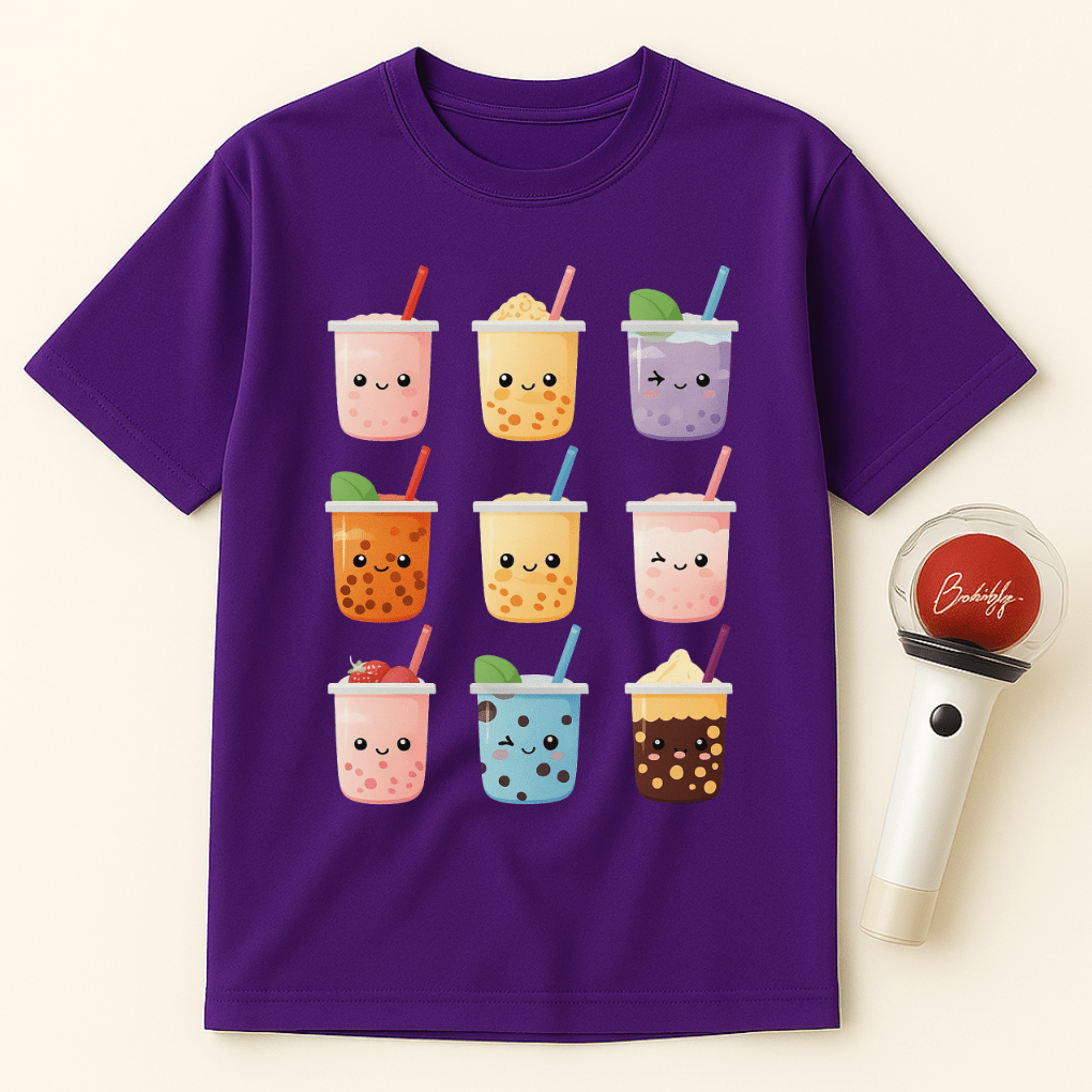 BOBA TEA COLLECTION UNISEX T-SHIRT