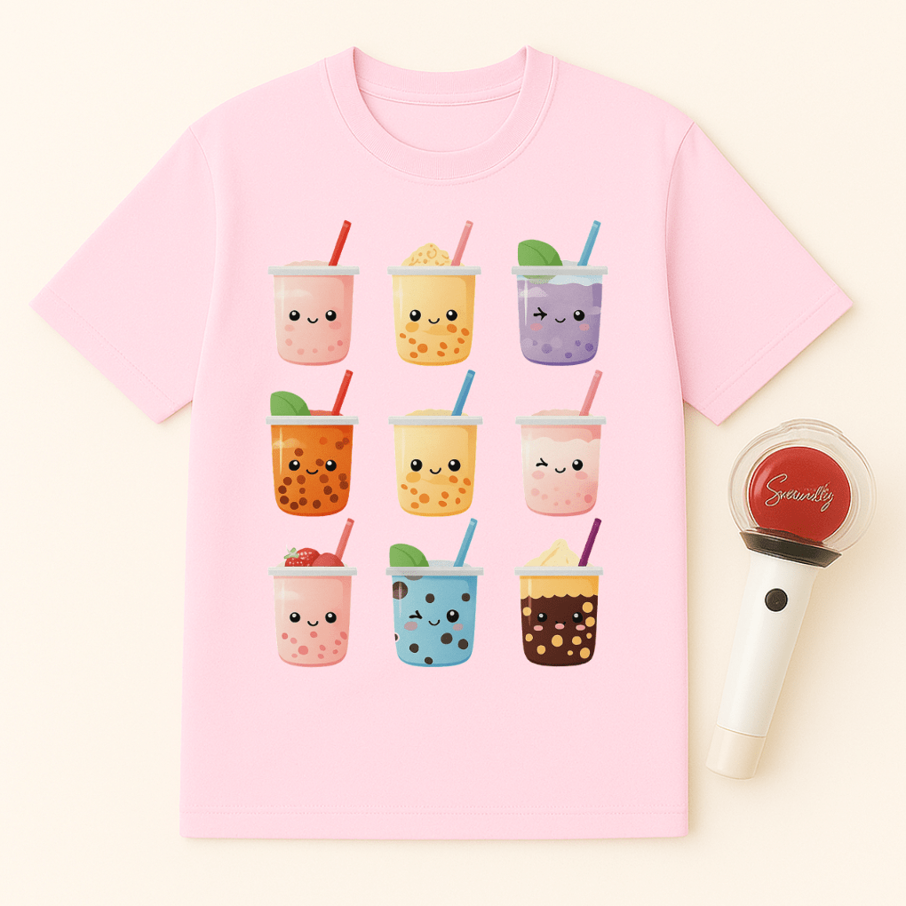 BOBA TEA COLLECTION UNISEX T-SHIRT