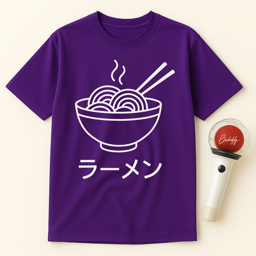 RAMEN BOWL OUTLINE UNISEX T-SHIRT