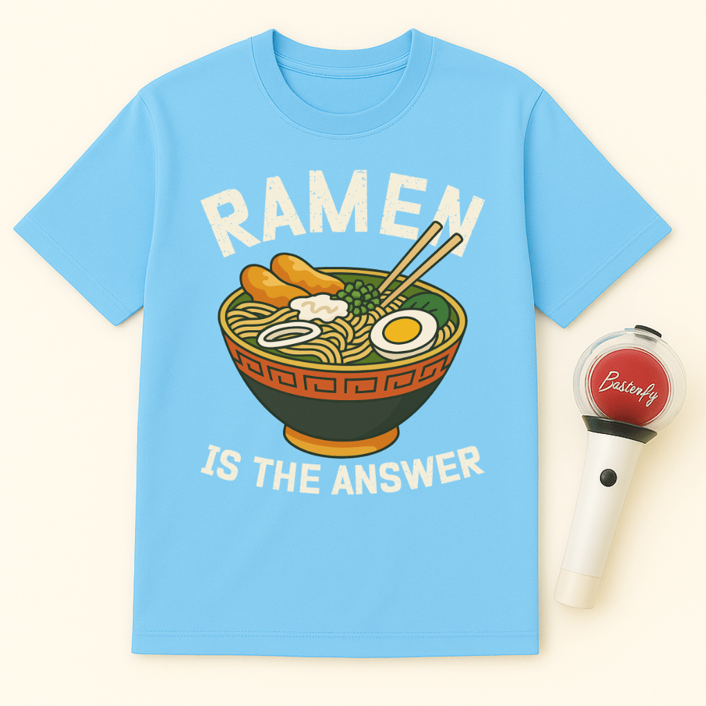 RAMEN IS THE ANSWER UNISEX T-SHIRT