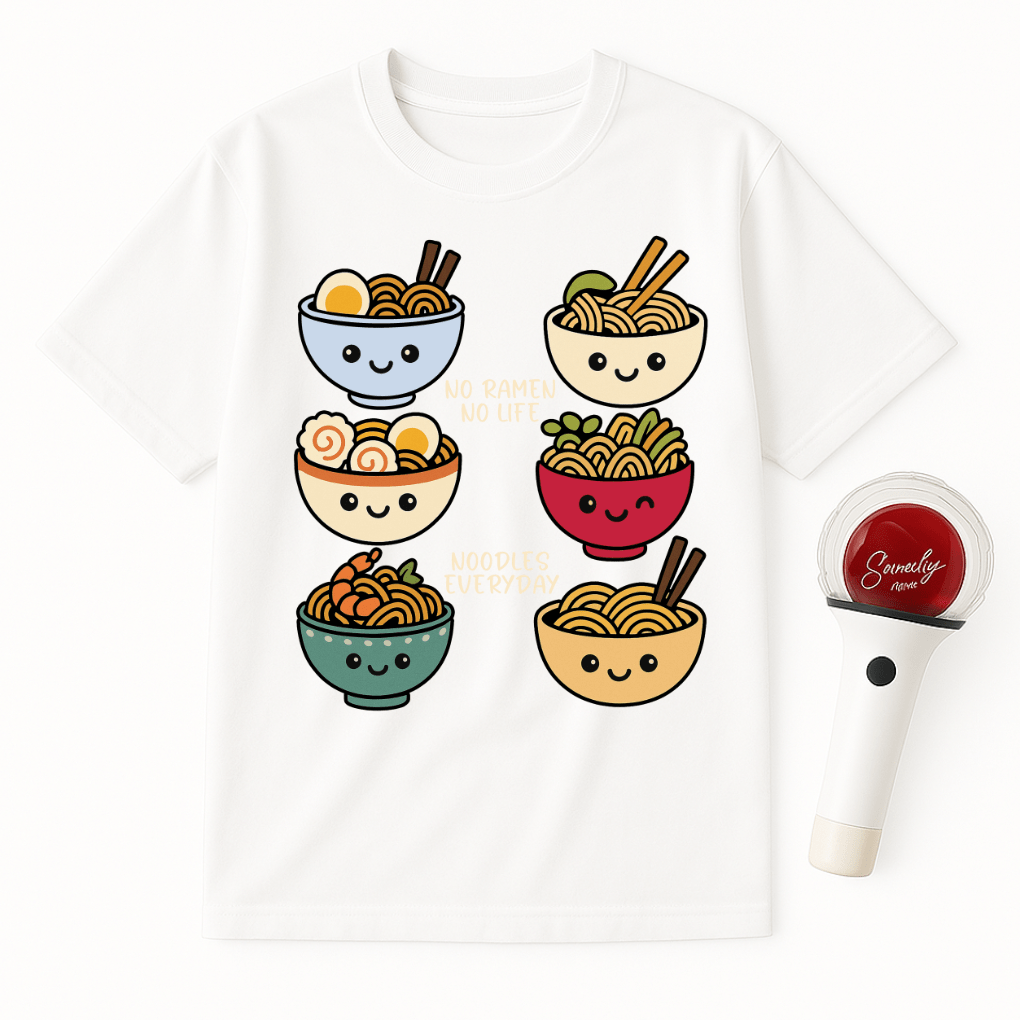 NO RAMEN NO LIFE T-SHIRT