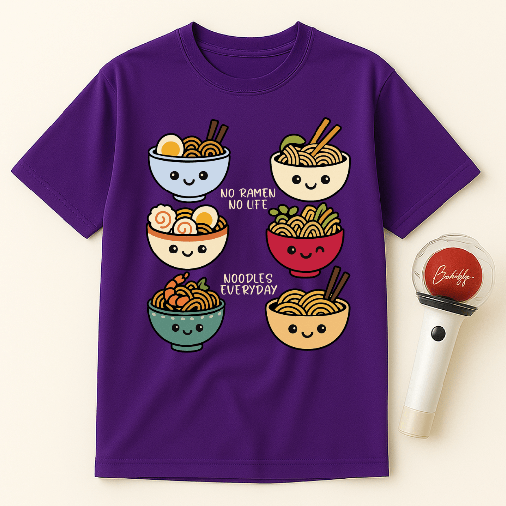 NO RAMEN NO LIFE T-SHIRT
