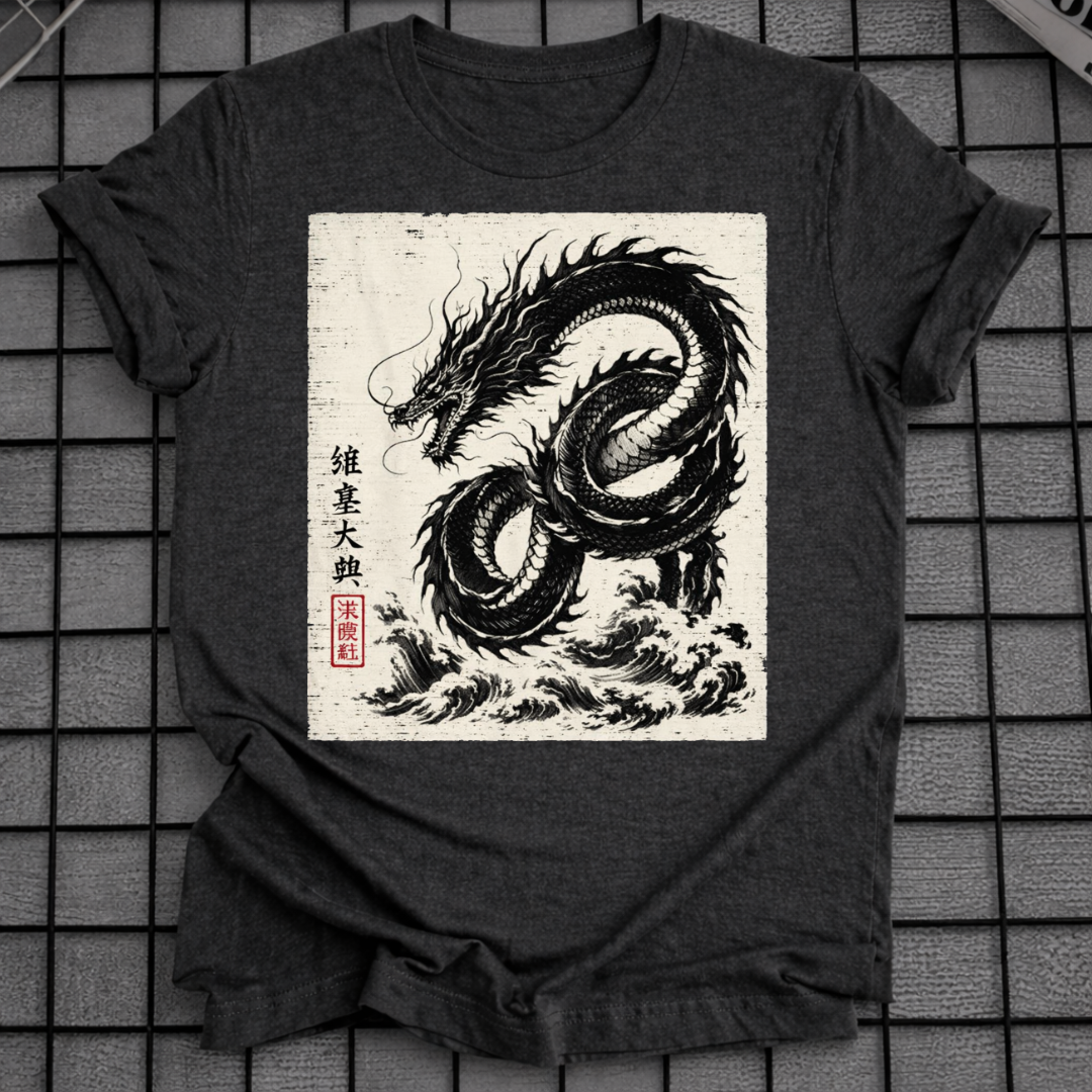 JAPANISCHES DRACHEN-T-SHIRT