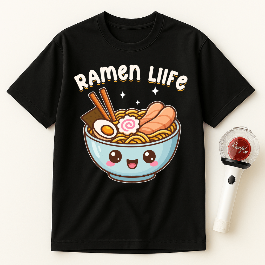 RAMEN LIIFE KAWAII BOWL UNISEX T-SHIRT