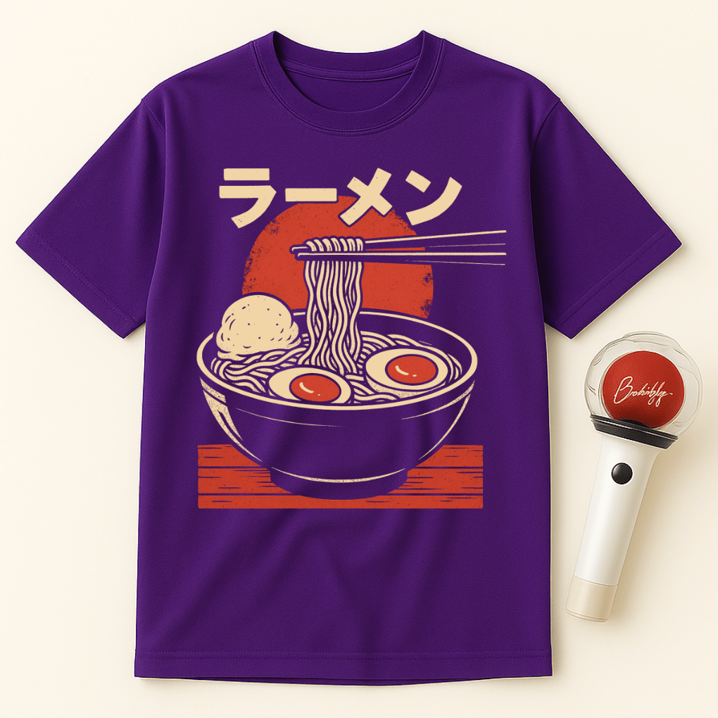 RAMEN NOODLES DESIGN UNISEX T-SHIRT