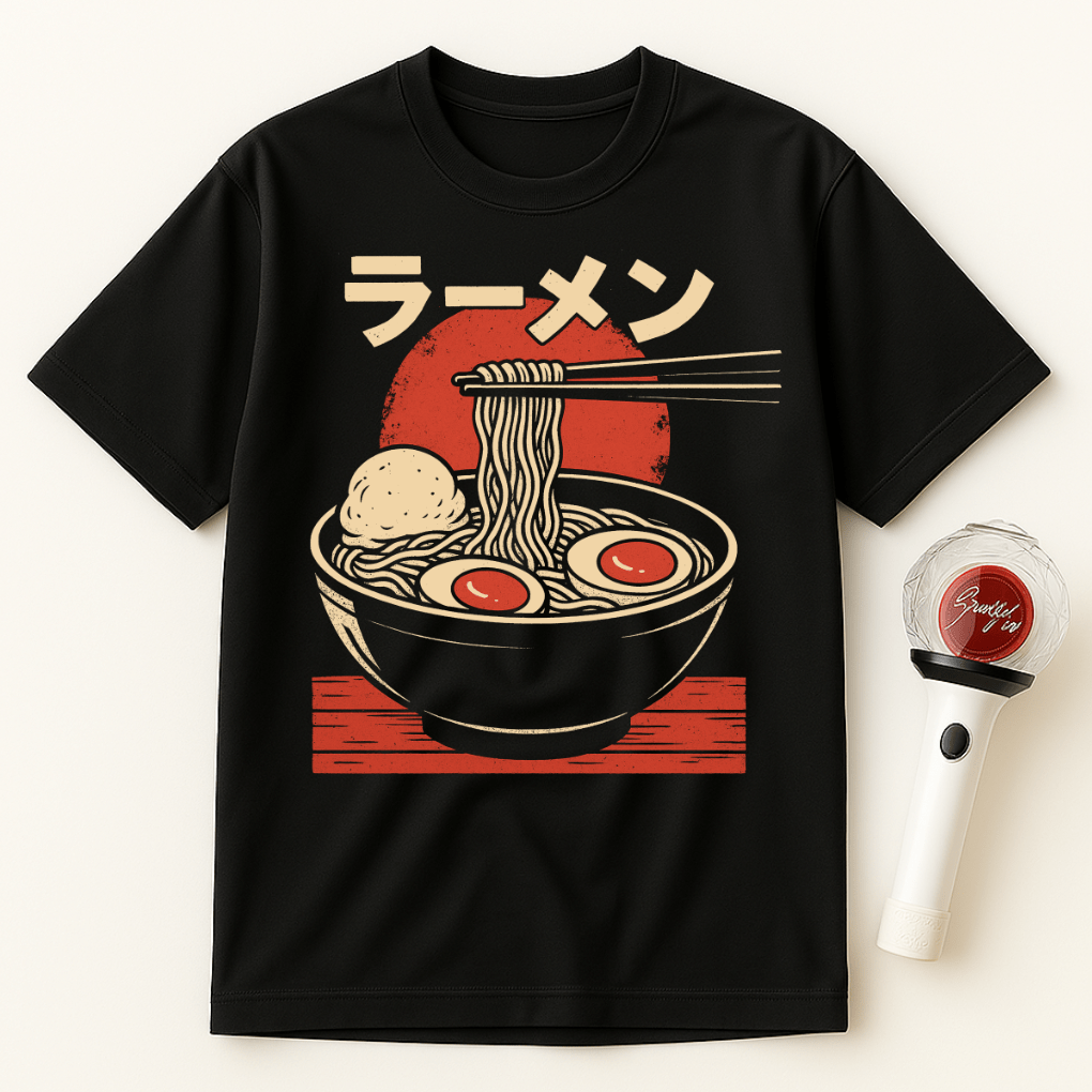 RAMEN NOODLES DESIGN UNISEX T-SHIRT