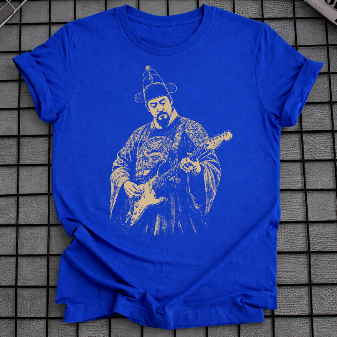 JOSEON ERA KOREAN GUITARIST T-SHIRT