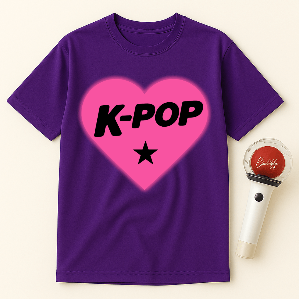 K-POP HEART STAR UNISEX T-SHIRT