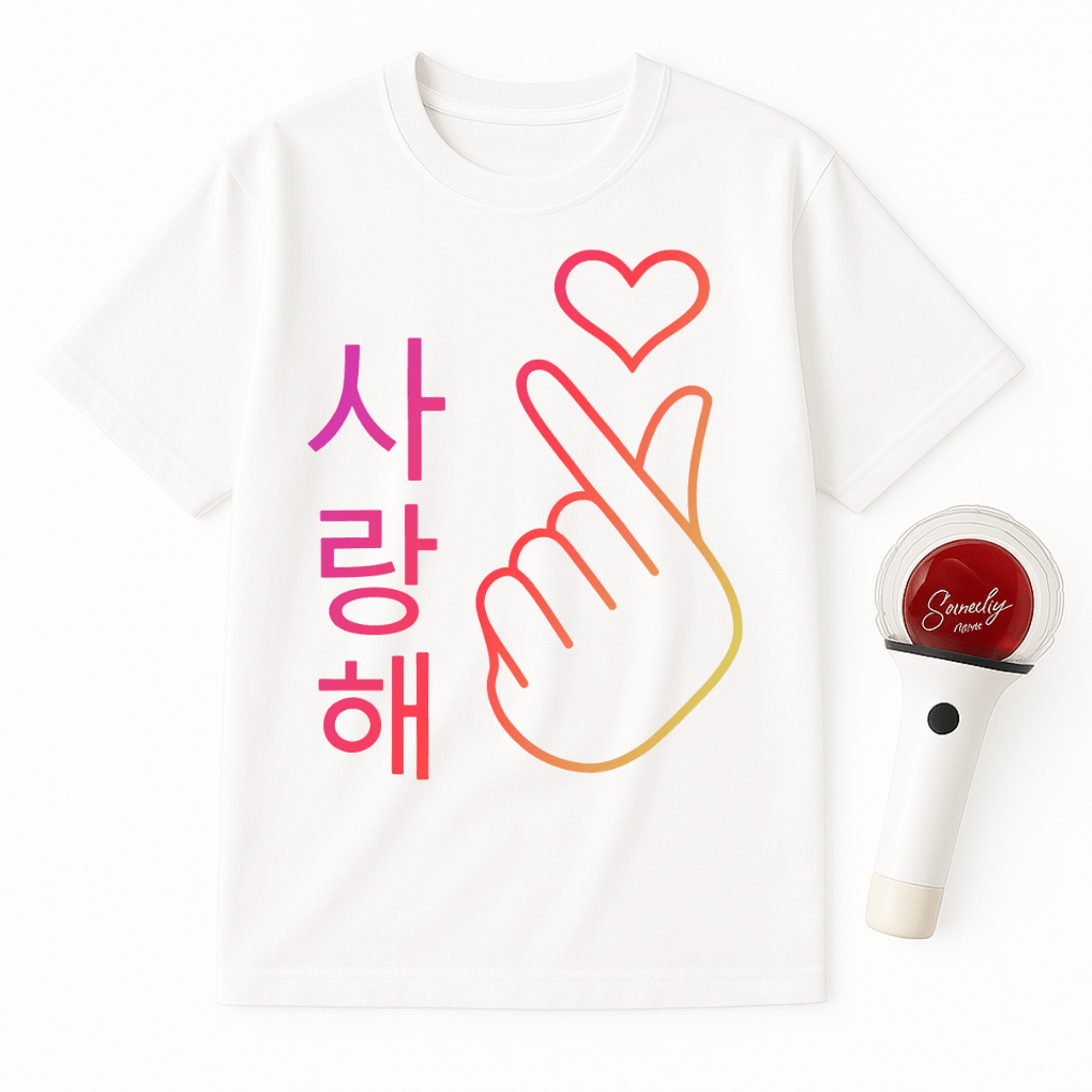 ์ฌ๋ํด RAINBOW HEART UNISEX T-SHIRT