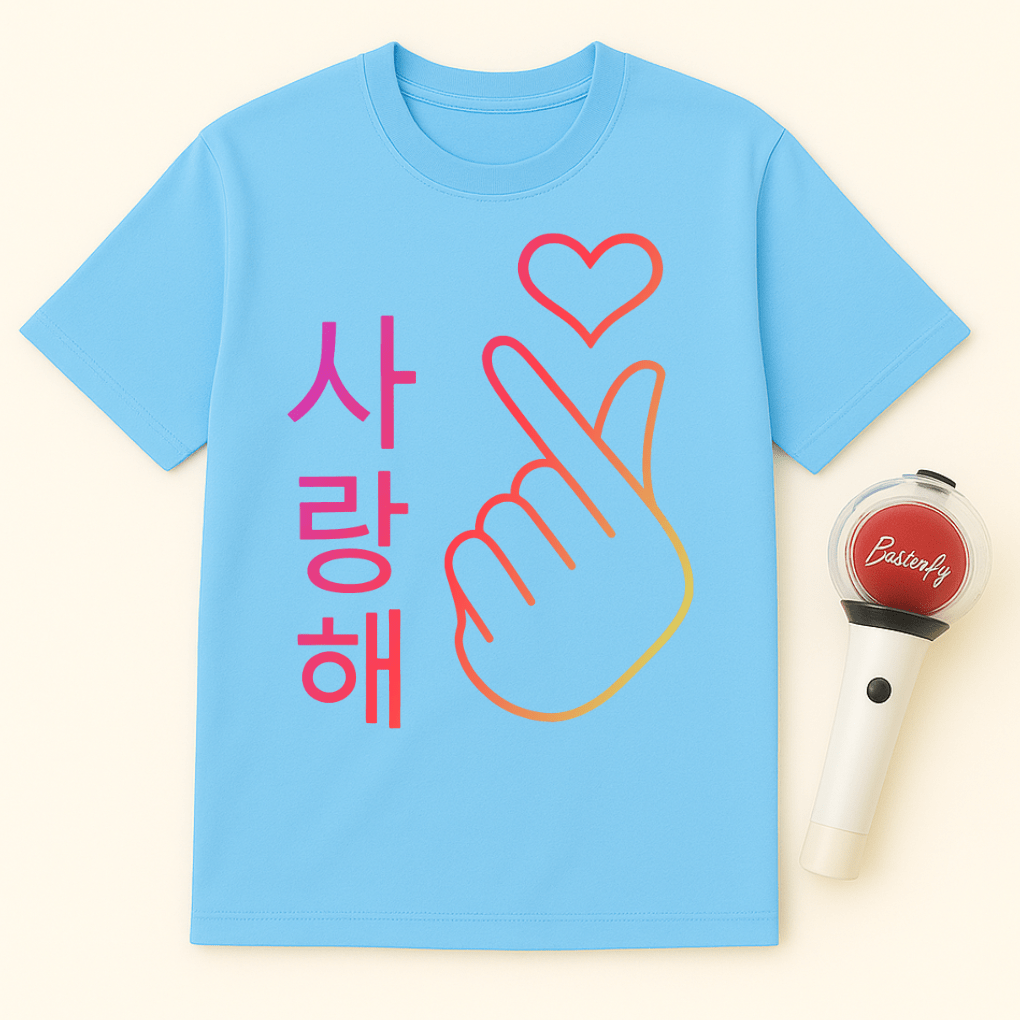 ์ฌ๋ํด RAINBOW HEART UNISEX T-SHIRT
