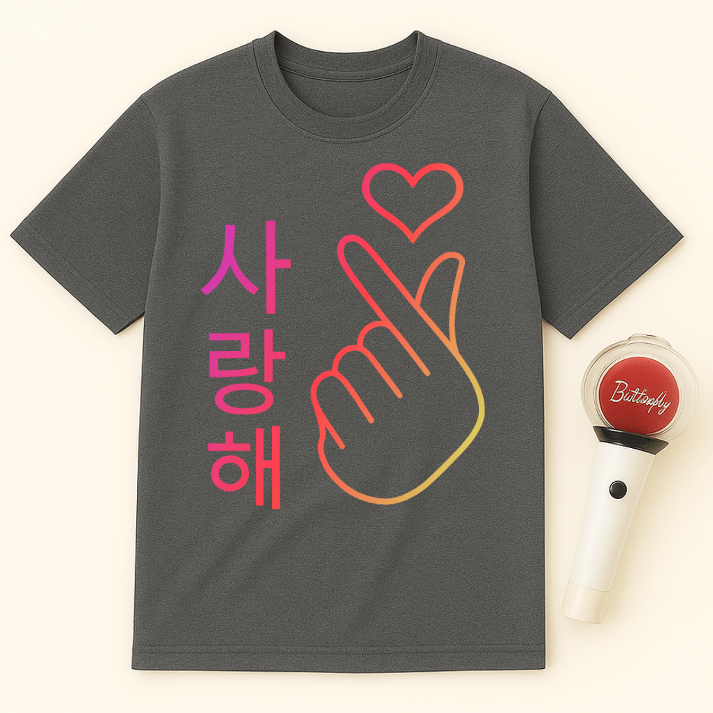 ์ฌ๋ํด RAINBOW HEART UNISEX T-SHIRT