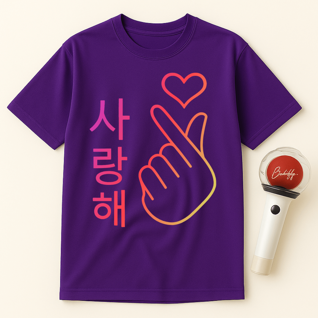 ์ฌ๋ํด RAINBOW HEART UNISEX T-SHIRT
