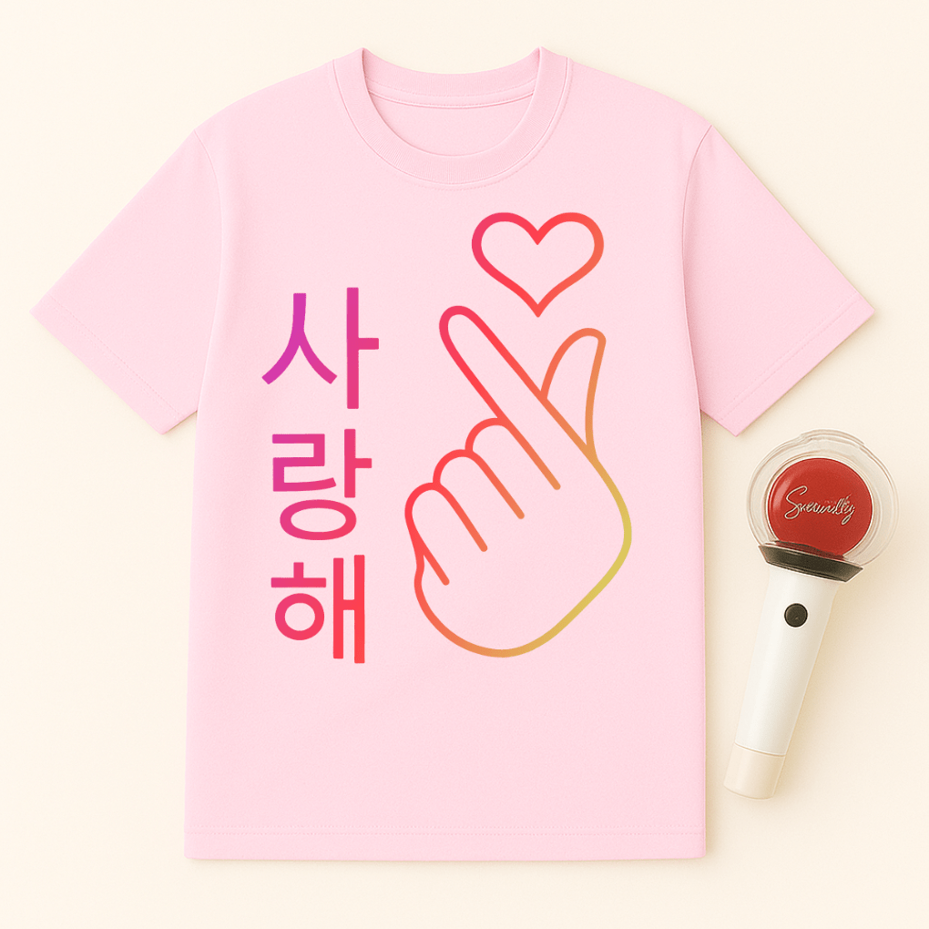 ์ฌ๋ํด RAINBOW HEART UNISEX T-SHIRT