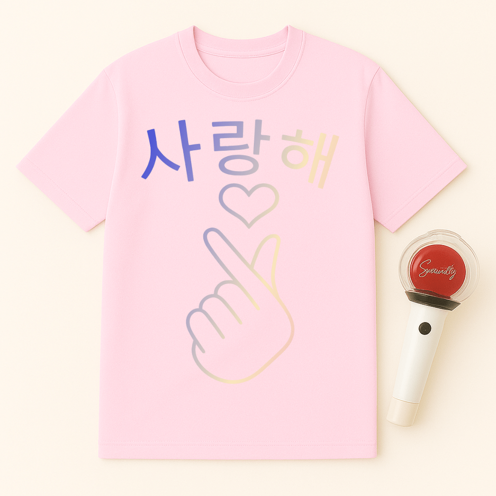 사랑해 GRADIENT UNISEX T-SHIRT