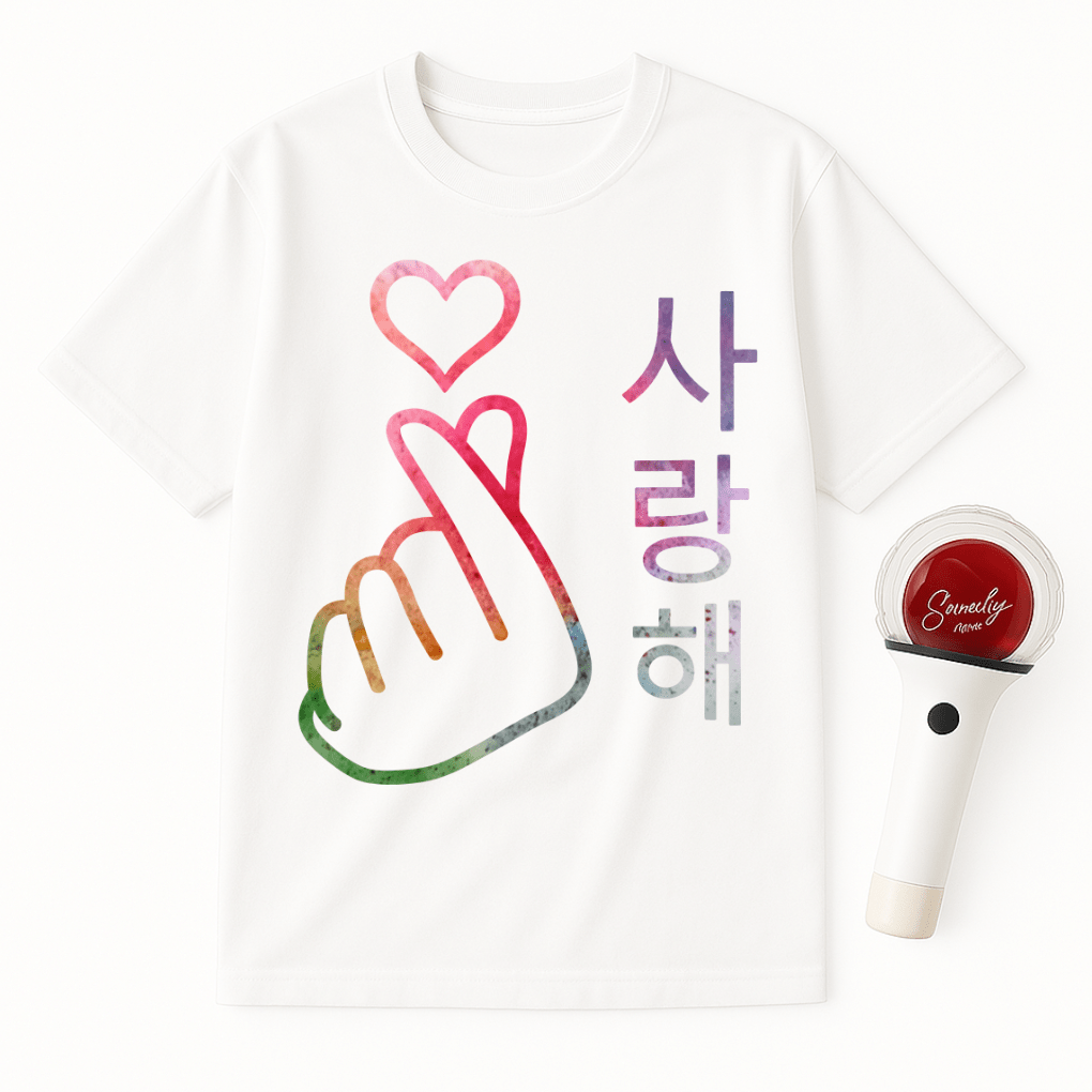 사랑해 UNISEX T-SHIRT