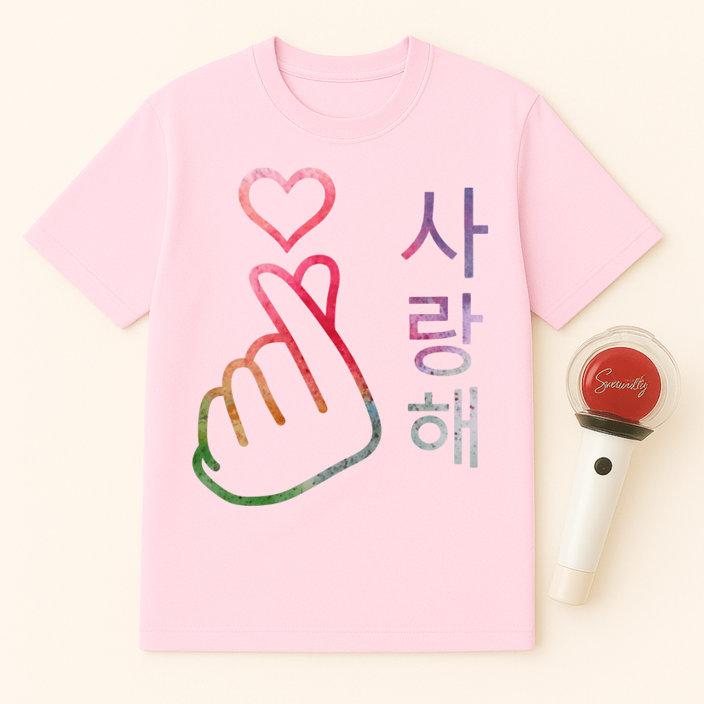 사랑해 UNISEX T-SHIRT