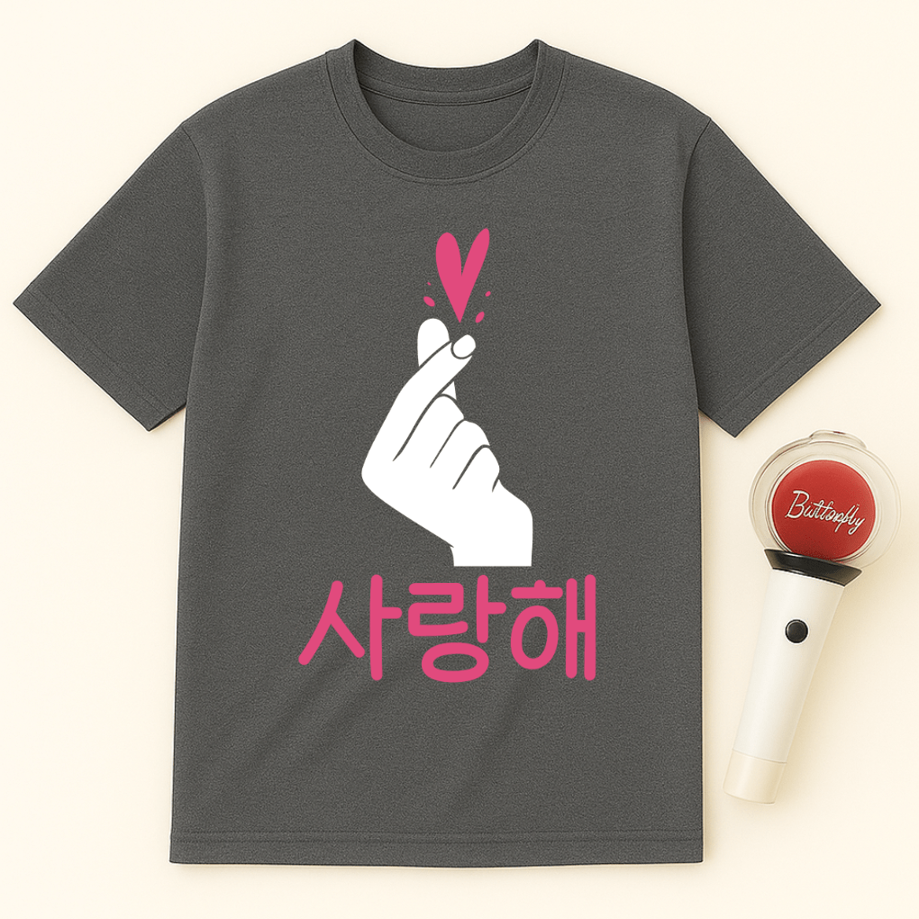 FINGER HEART ์ฌ๋ํด T-SHIRT