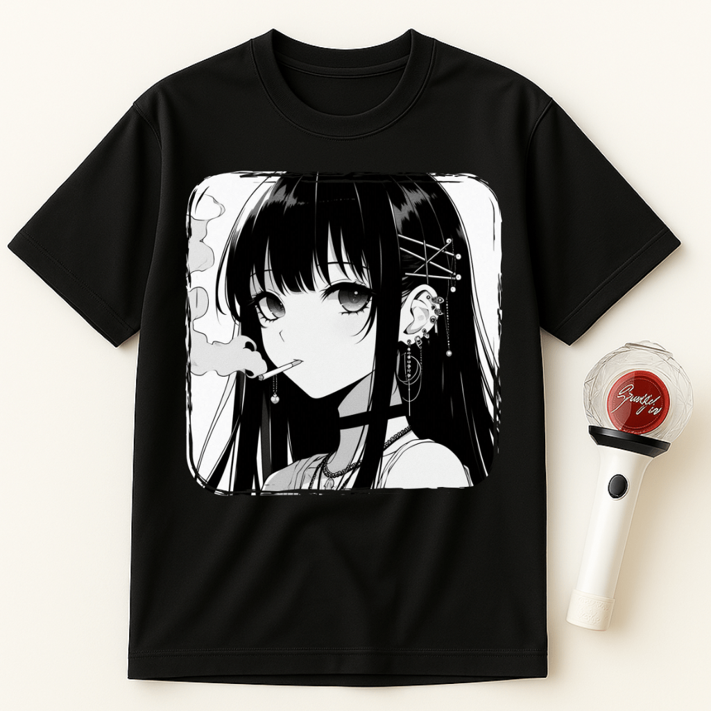 HORROR ANIME GIRL UNISEX T-SHIRT