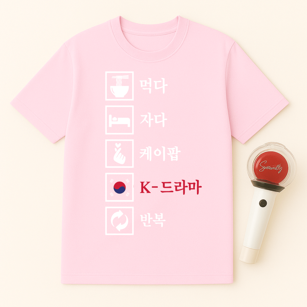 RAMEN SLEEP K-POP K-DRAMA REPEAT UNISEX T-SHIRT