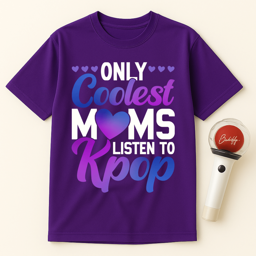 COOLEST MOMS LISTEN TO KPOP UNISEX T-SHIRT