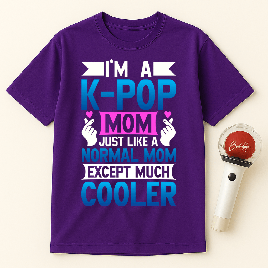 K-POP MOM MUCH COOLER UNISEX T-SHIRT