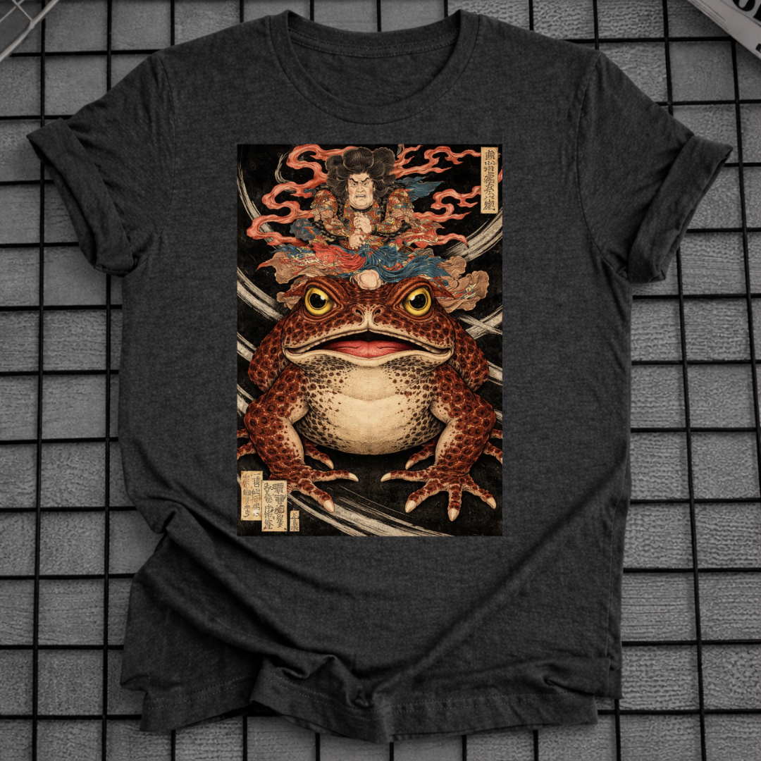 SAMURAI KRÖTE KUNST T-SHIRT