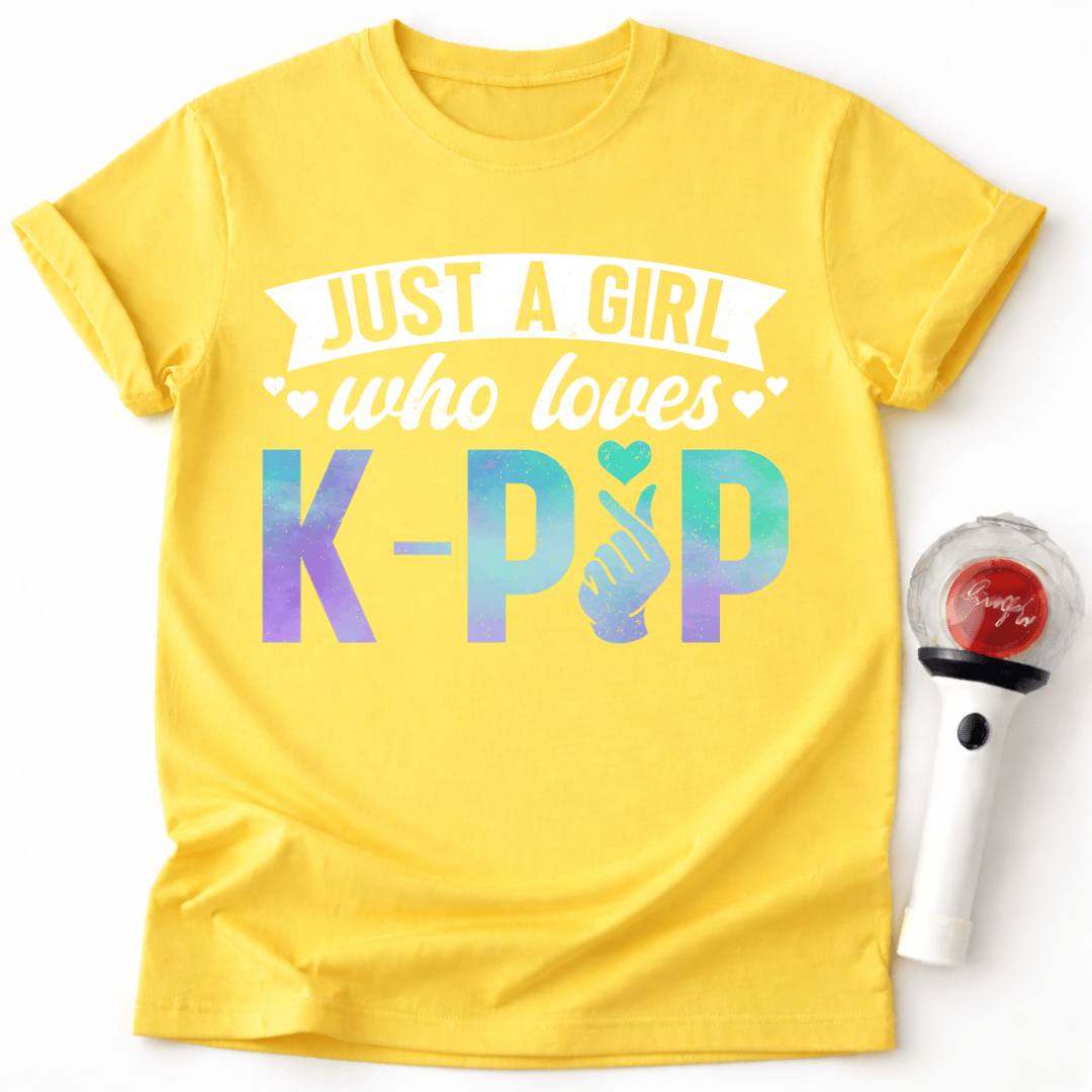 K-POP GIRL FINGER HERZ T-SHIRT