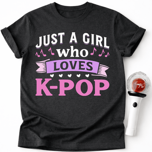 K-POP MUSIC GIRL T-SHIRT