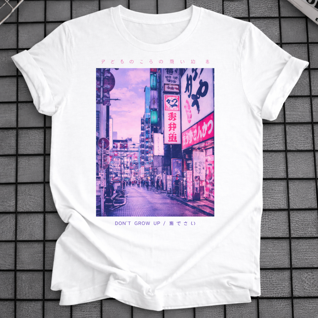VAPORWAVE TOKYO STREET T-SHIRT