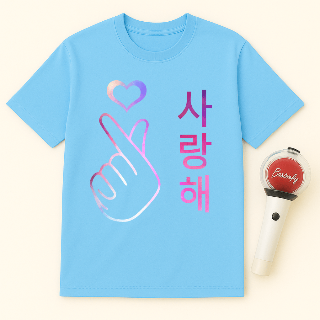 PASTEL HEART SARANGHAE UNISEX T-SHIRT