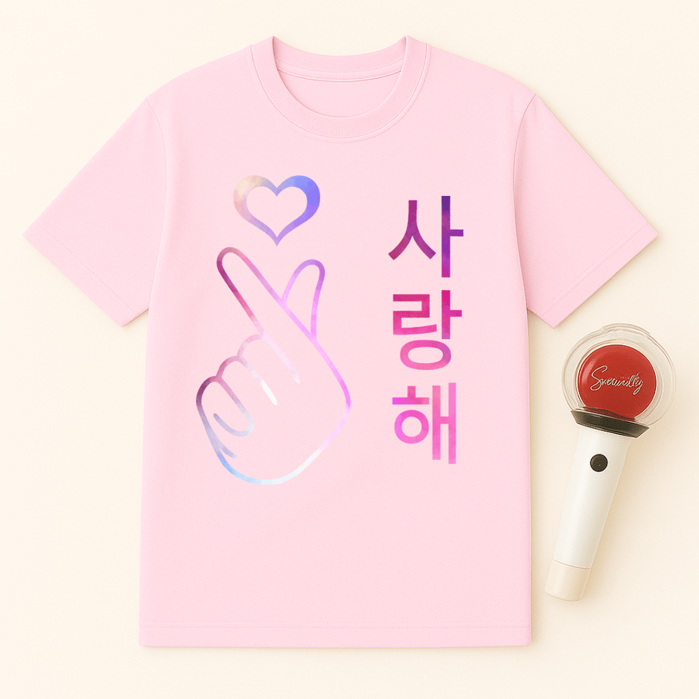PASTEL HEART SARANGHAE UNISEX T-SHIRT