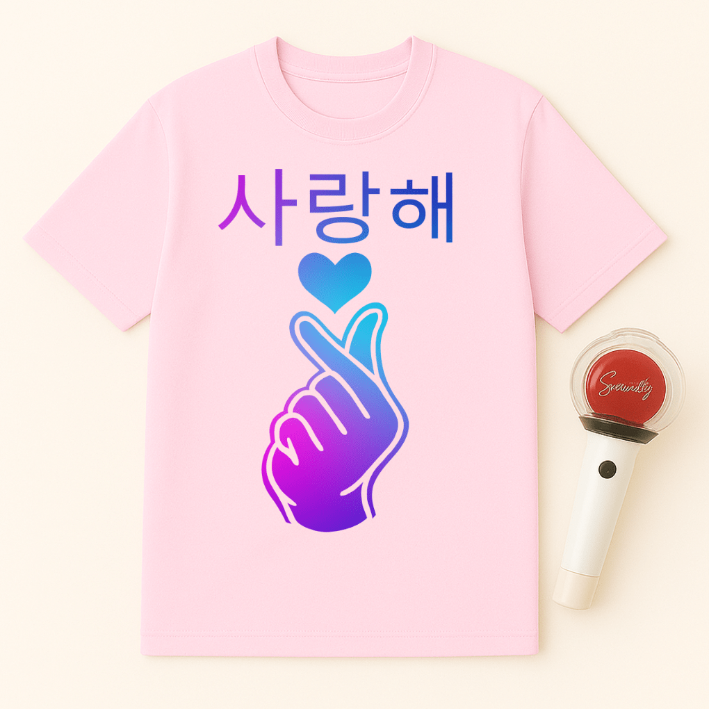BLUE PURPLE SARANGHAE UNISEX T-SHIRT