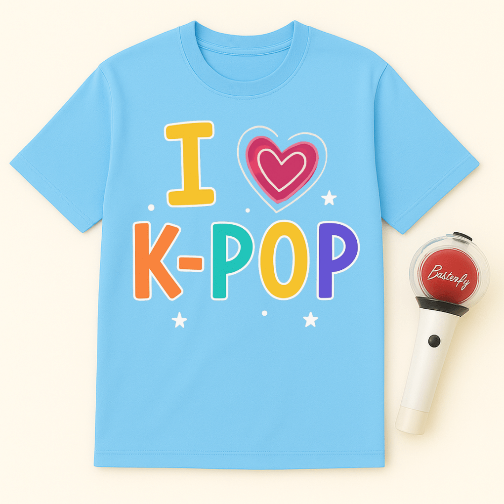 I LOVE K-POP UNISEX T-SHIRT