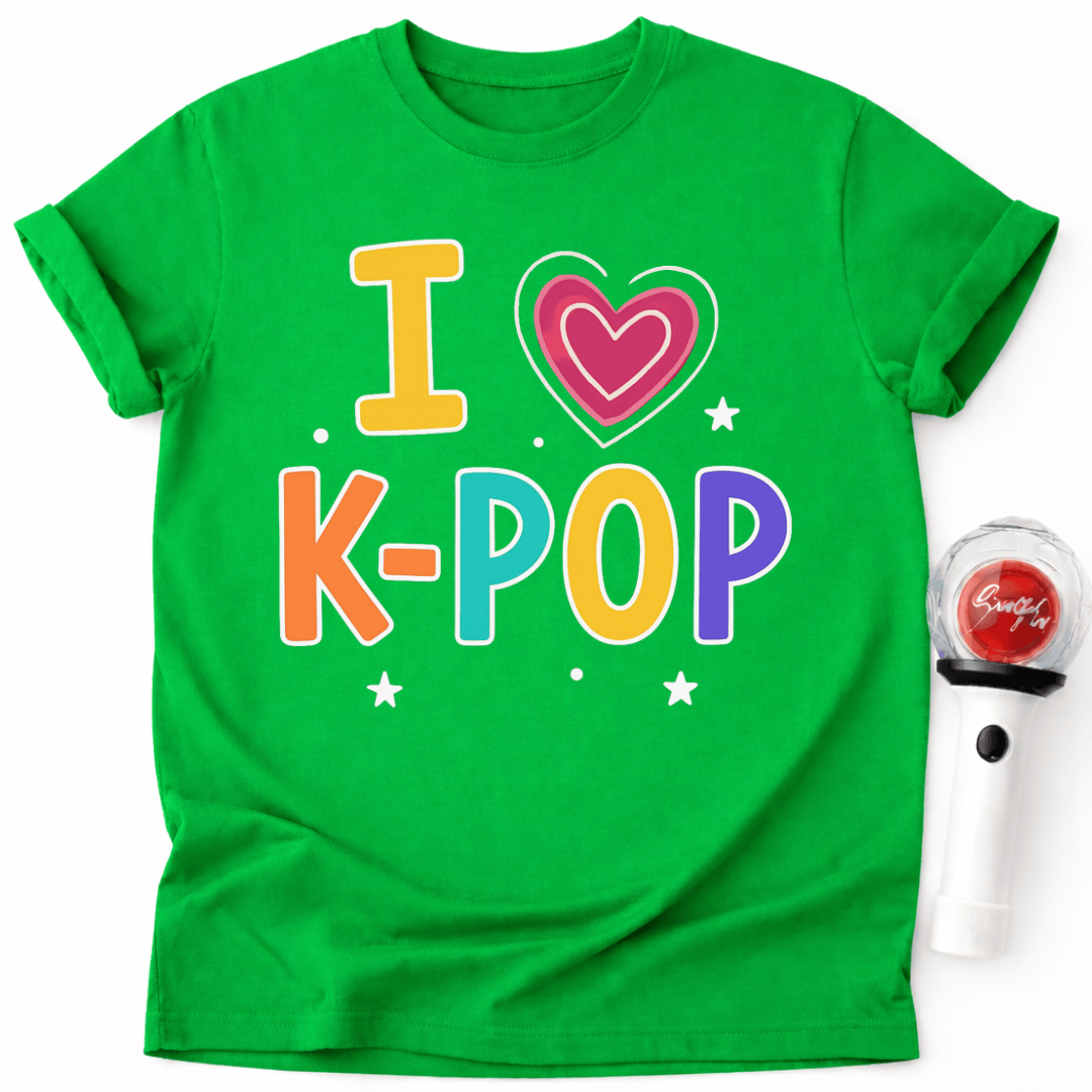 I LOVE K-POP T-SHIRT