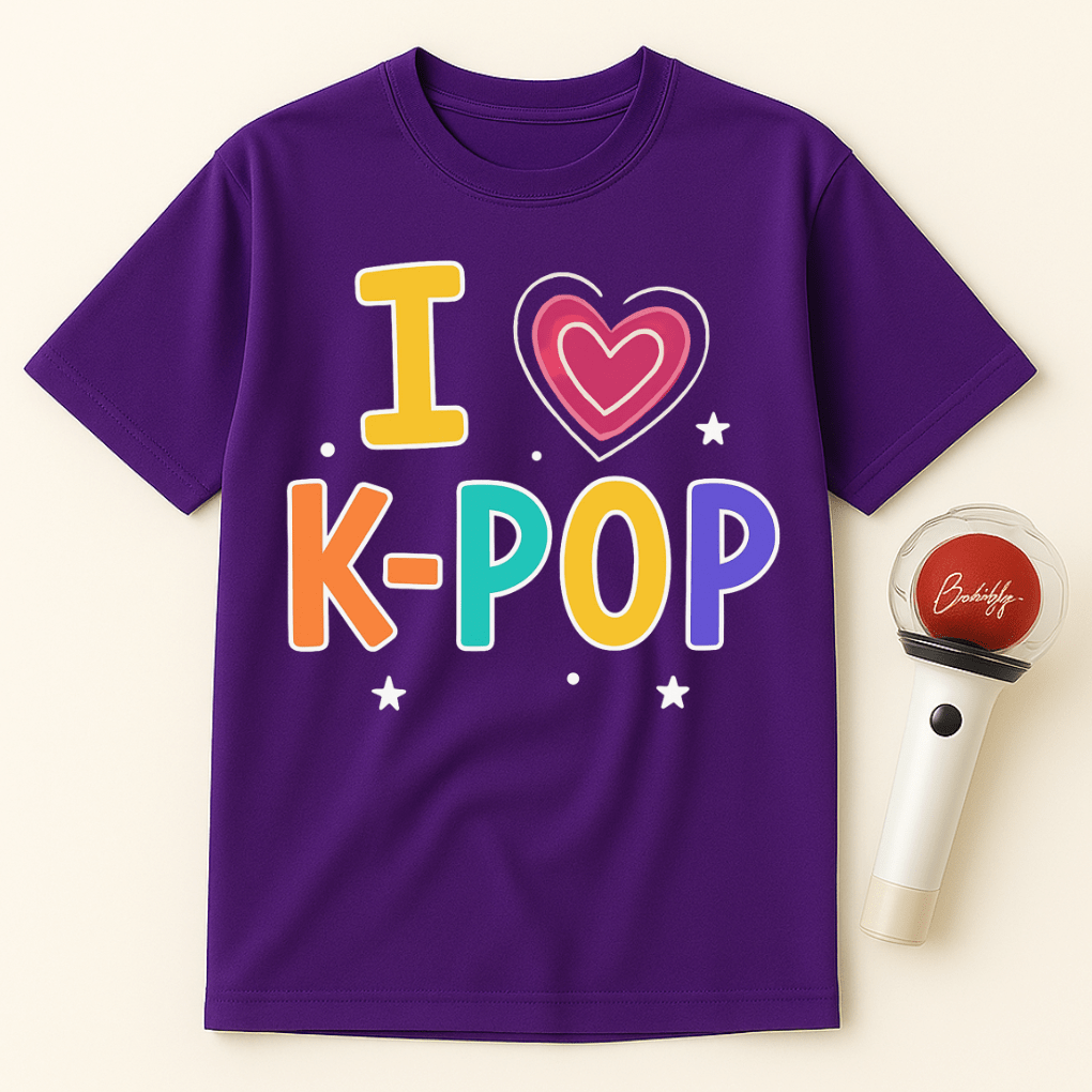 I LOVE K-POP UNISEX T-SHIRT